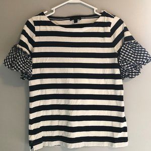 J. Crew Patterned Top